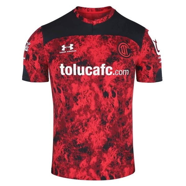 Tailandia Camiseta Deportivo Toluca 1ª Kit 2021 2022 Rojo